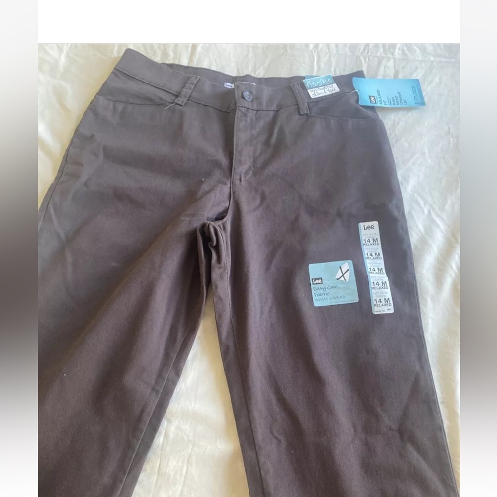 COPY - Lee womens Wrinkle Free Relaxed Fit Straight Leg Pant